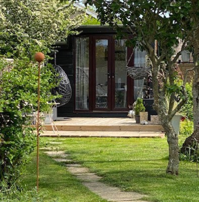 Garden Room with French Doors